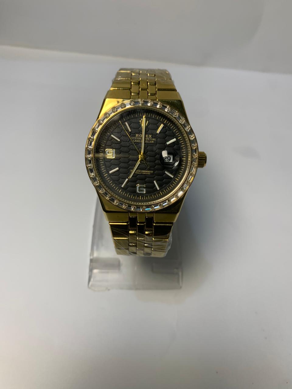 Rolex land dweller truetone with black dial