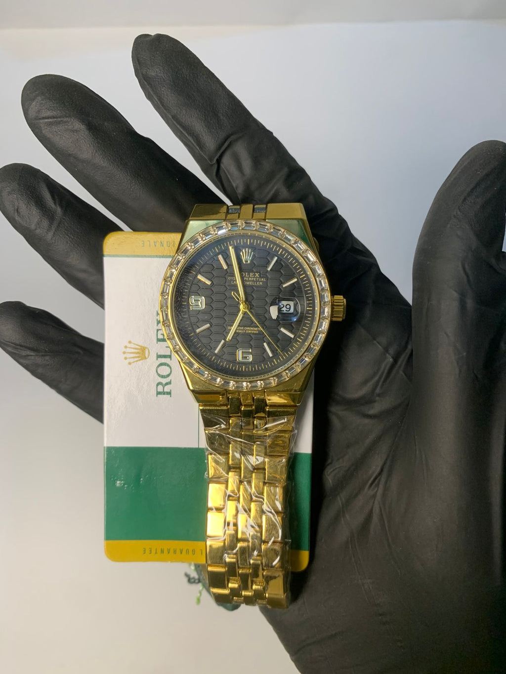 Rolex land dweller truetone with black dial