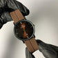Bestwin watch Brown  Dial Silicone Strap with magnetic Lock
