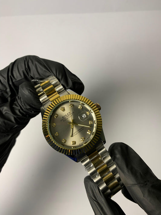 Rolex Oysters Perpetual Date with Gray Dial