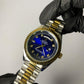 Rolex oyster truetone Blue Dial With Day and Date