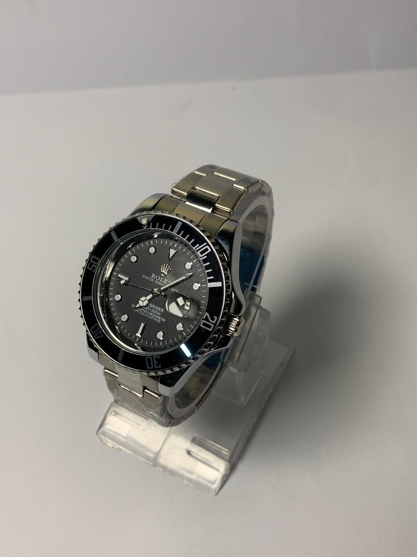 Rolex Submariner black rotating dial with Butterfly Lock