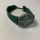 Bestwin watch Green Dial Silicone Strap with magnetic Lock