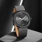 TOMI T-044 Men's Watch Quartz Date Leather Strap