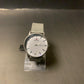 Reward Classic Silver and Comfortable Fabric Strap Watch