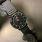 Reward Classic Black and Comfortable Fabric Strap Watch