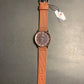 Reward Classic  Brown and Comfortable Fabric Strap Watch