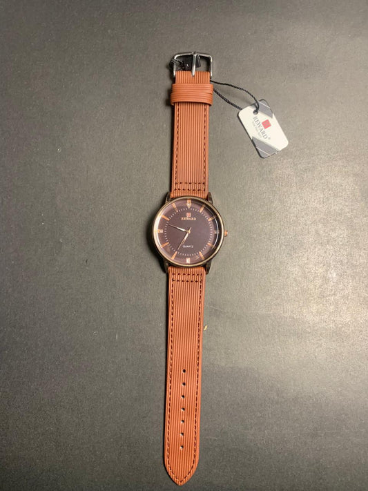 Reward Classic  Brown and Comfortable Fabric Strap Watch