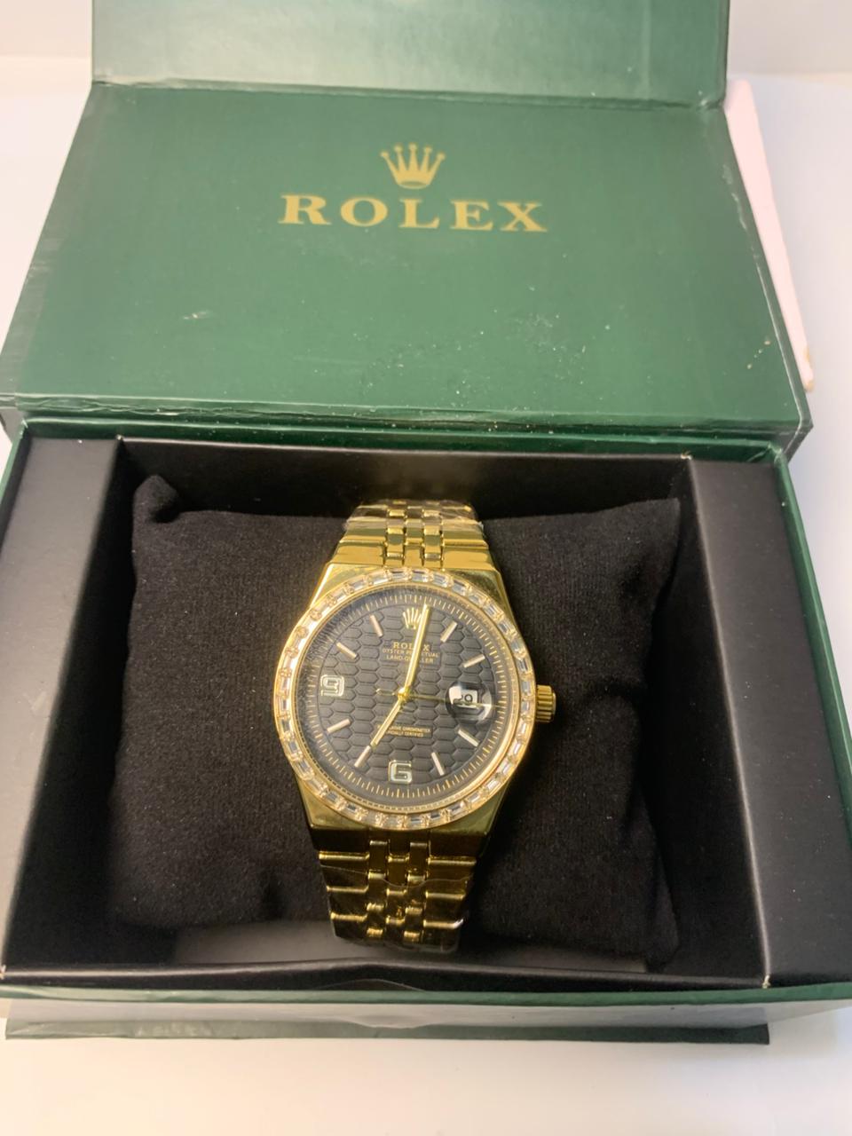 Rolex land dweller truetone with black dial